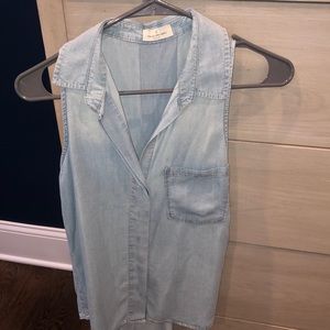 Jean like tank top